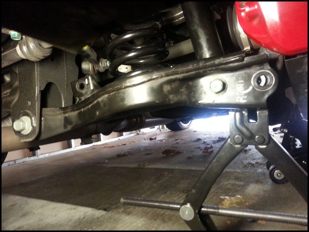 Control Arm Bolt not lining up? (with pics) Hyundai Genesis Forum